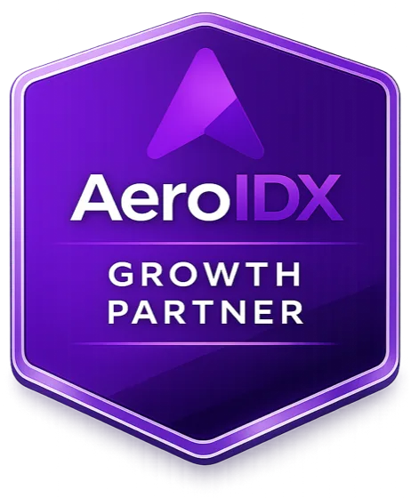 AeroIDX Growth Partner badge