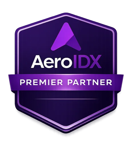 AeroIDX Premier Partner badge